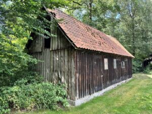 Holzschuppen
