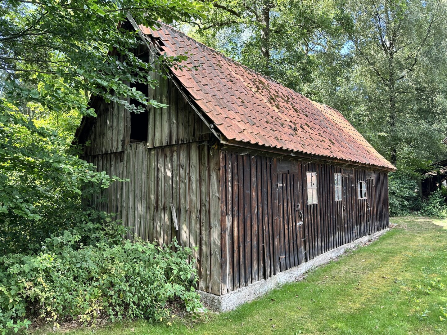 Holzschuppen