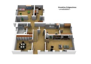 Grundriss Erdgeschoss BergenAmWeinberg