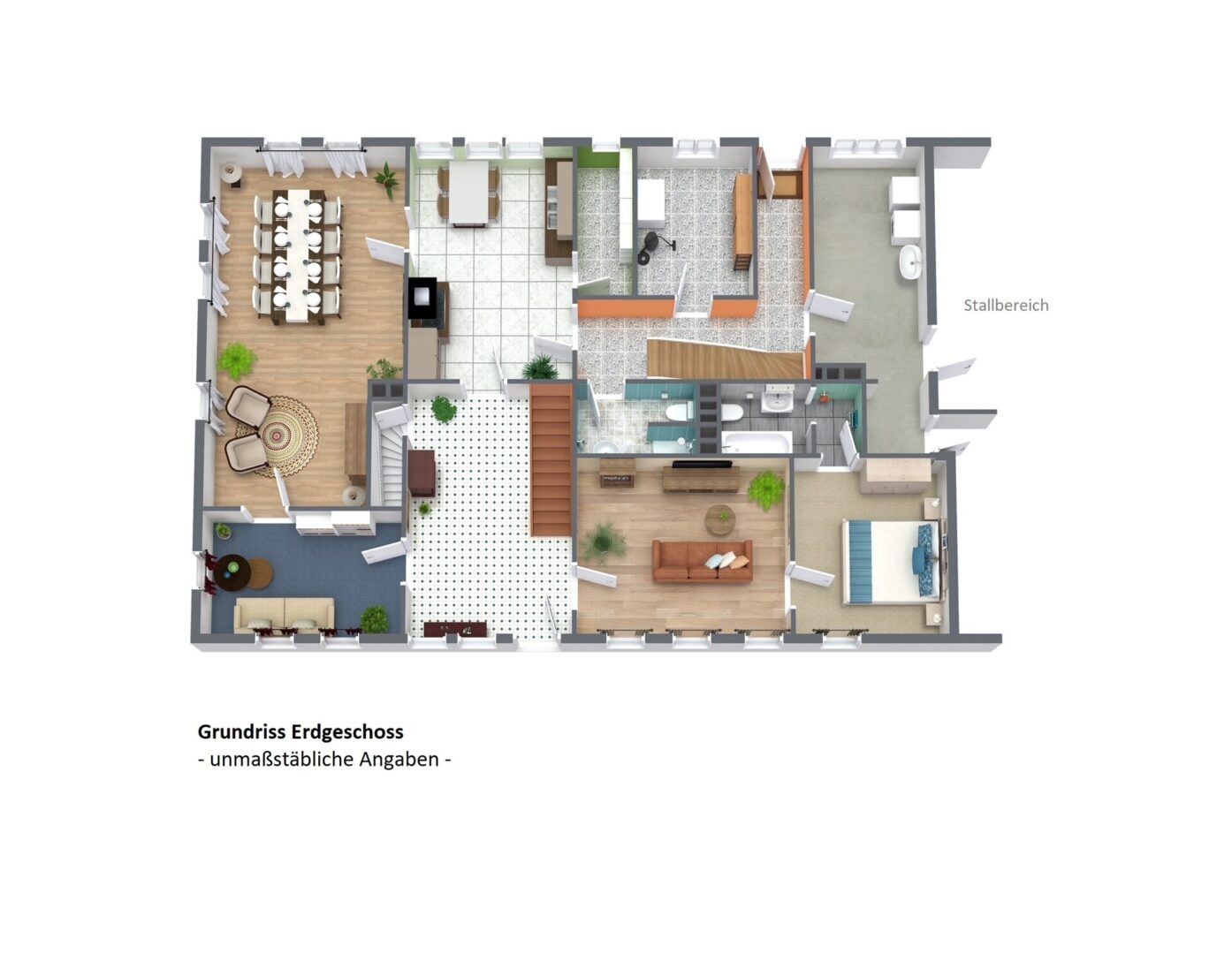 Grunriss Erdgeschoss