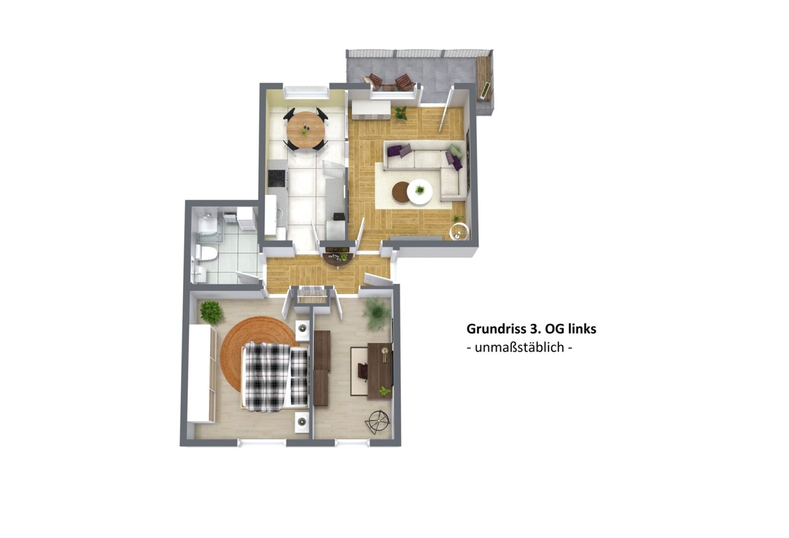 Grundriss Wohnung