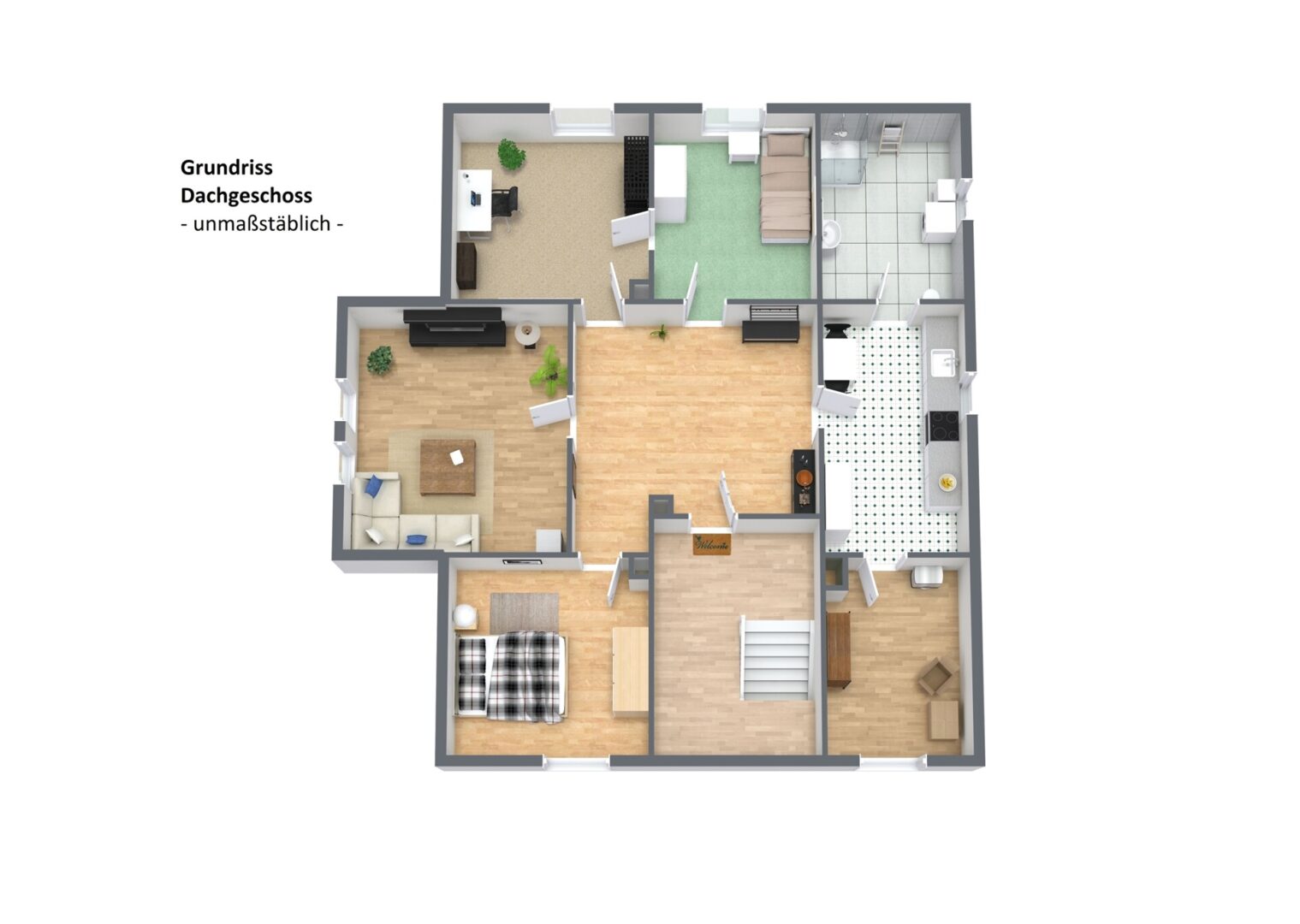 Grundriss Dachgeschoss